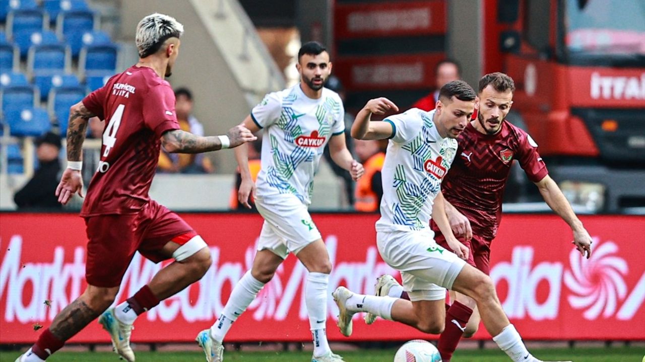 Trendyol Süper Lig'de Hatayspor ve Rizespor Beraberliği