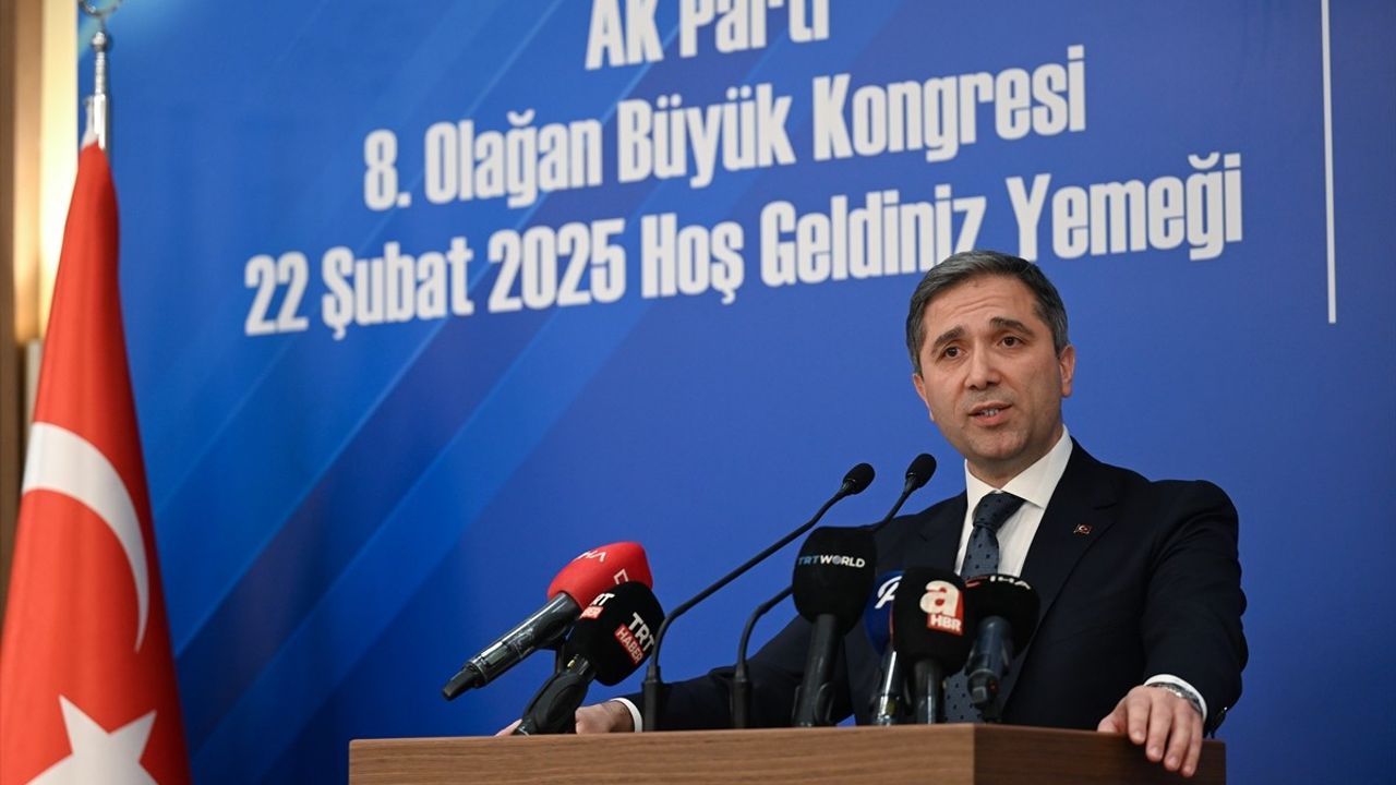 AK Parti 8. Olağan Büyük Kongresi için Akşam Yemeği Düzenlendi