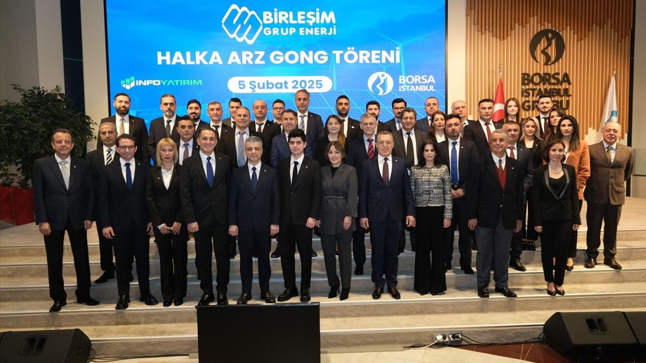 Birleşim Grup Enerji’nin Halka Arz Töreni Borsa İstanbul’da Gerçekleşti