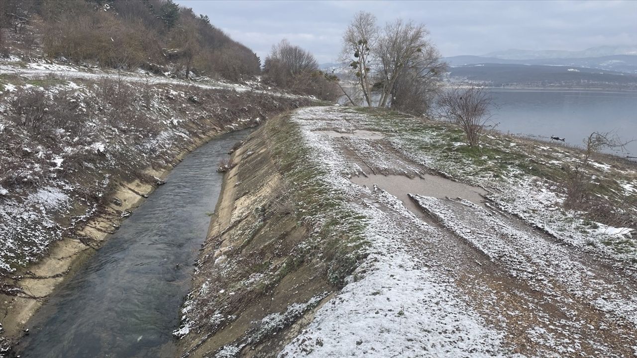 Bolu'nun Gölköy Barajı'nda Su Seviyesi Yükselmeye Devam Ediyor