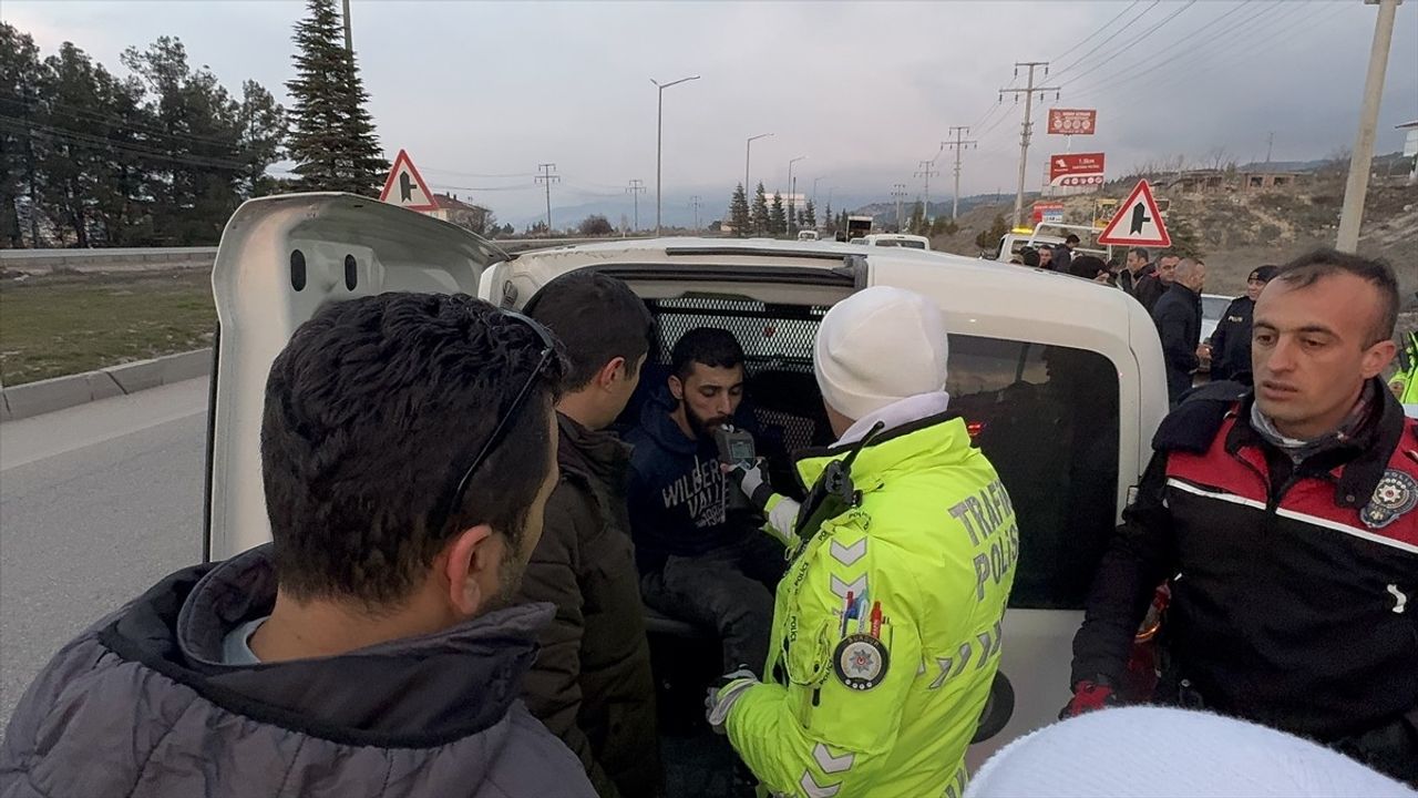 Burdur'da Kaçan Sürücü Yakalandı