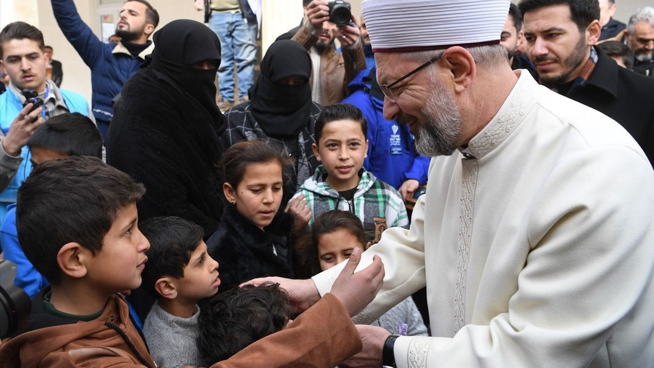 Diyanet İşleri Başkanı Erbaş, Azez'de Hasene Kompleksi'nin Açılışını Gerçekleştirdi