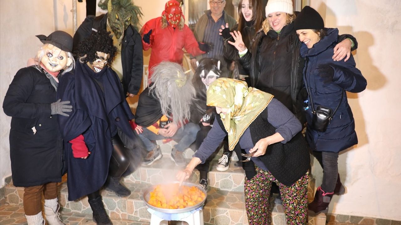 Edirne'de Bocuk Geleneği Coşkuyla Kutlandı