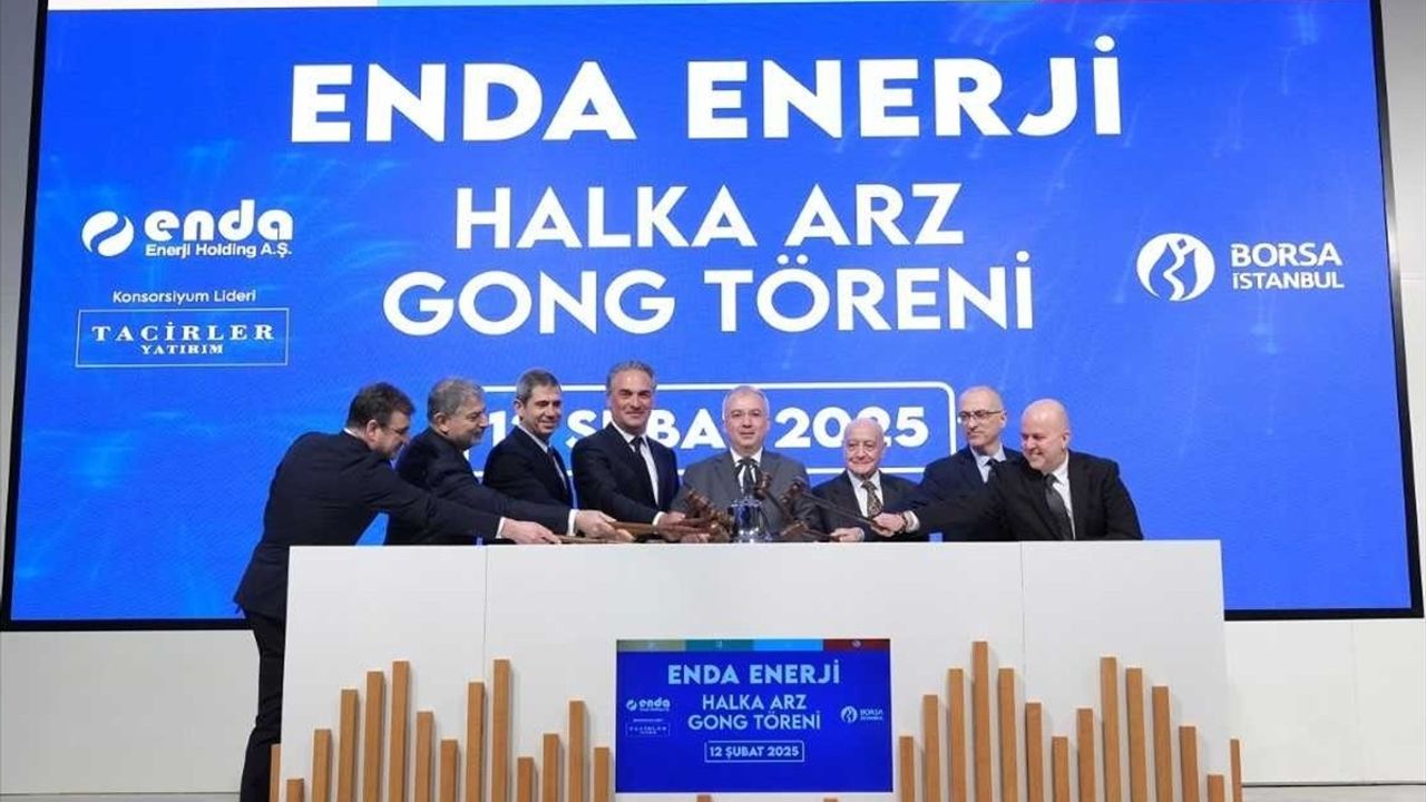 Enda Enerji Holdings Borsa İstanbul'da işlem görmeye başladı