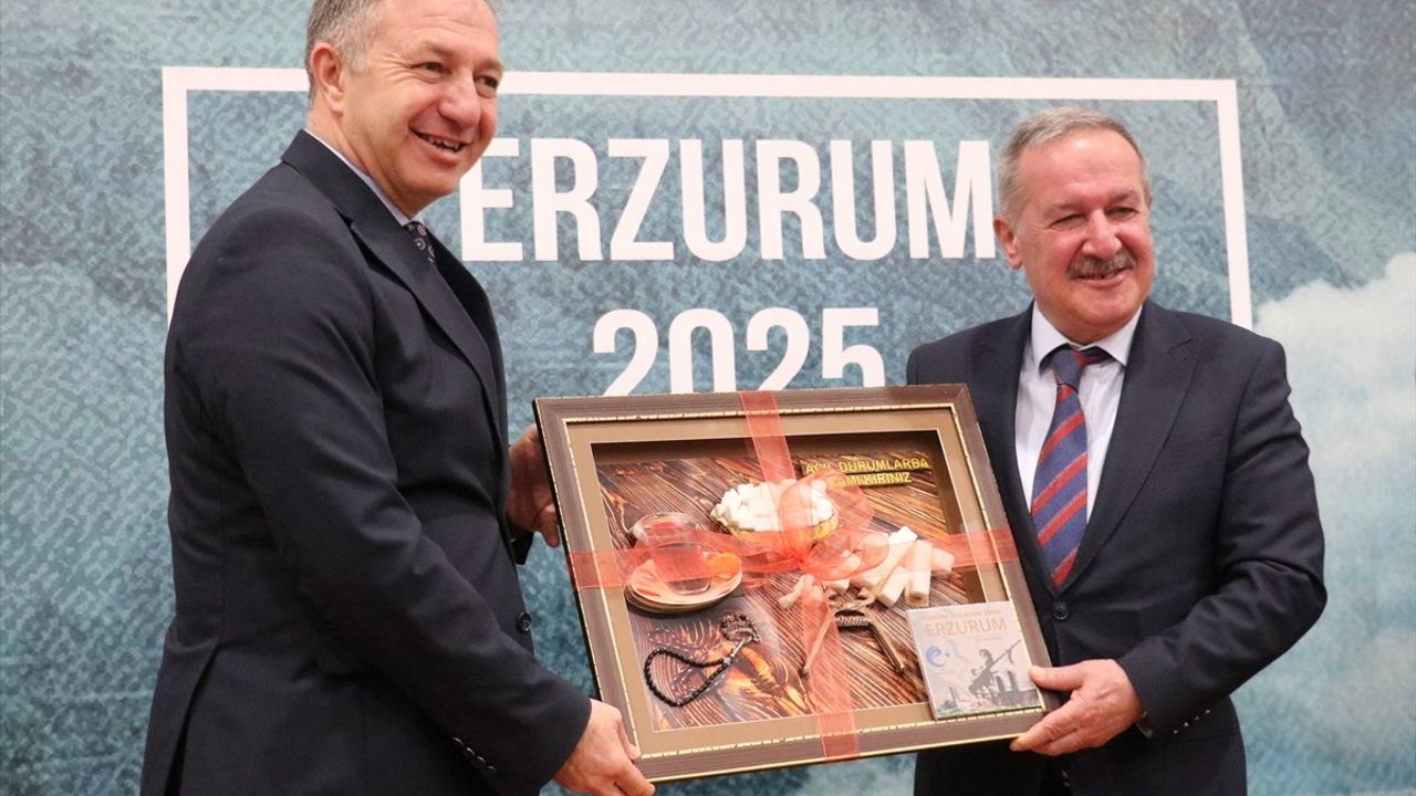 Erzurum'da Kış Sporları Kampı Başladı