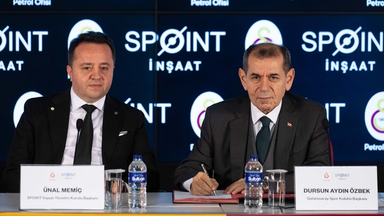 Galatasaray ve Spoint İnşaat'ın Kadın Futboluna Destek Anlaşması