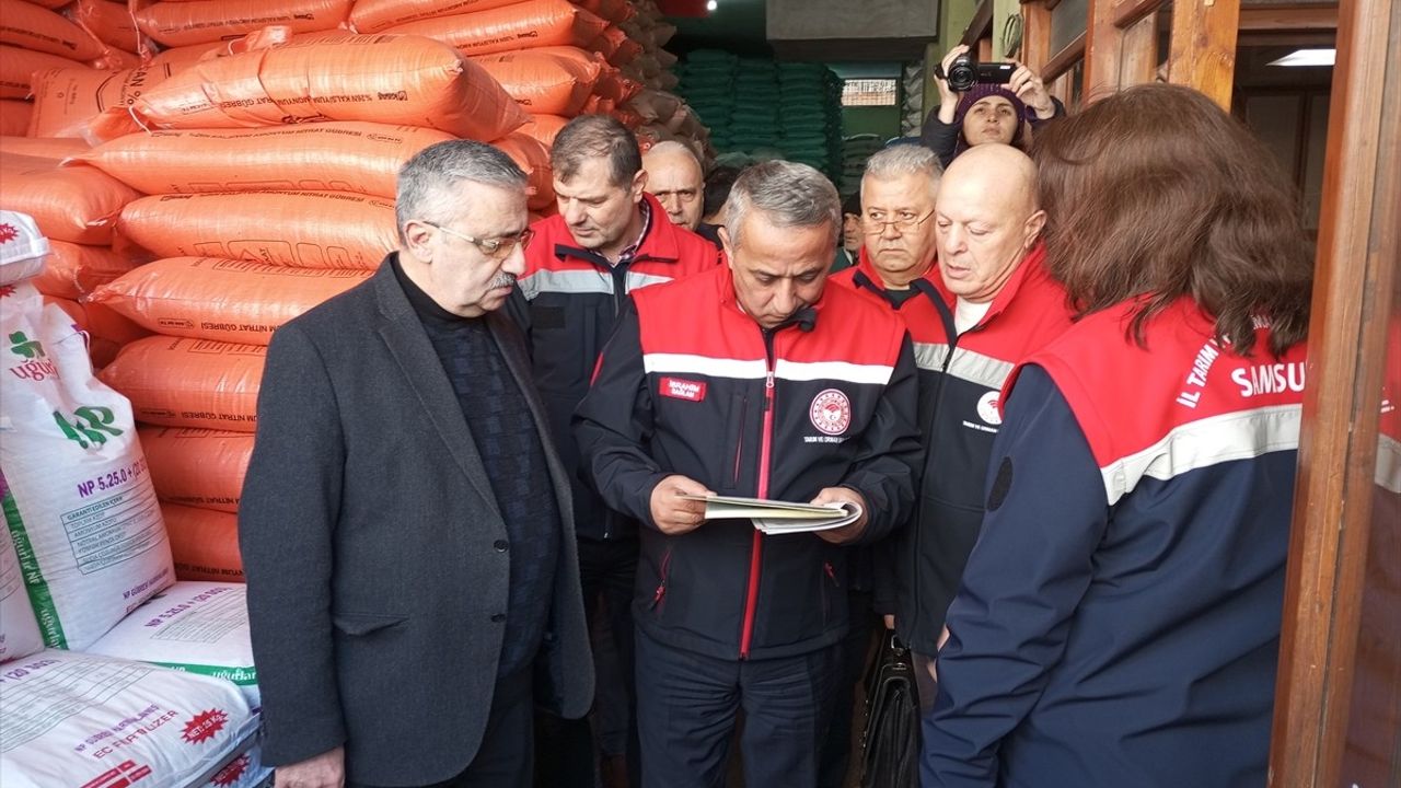 Gübre Bayileri ve Üretim Tesislerine Denetim Uygulandı