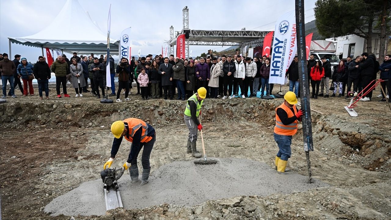 Hatay'da Medeniyetler Köyü ve İbadethanesinin Temeli Atıldı