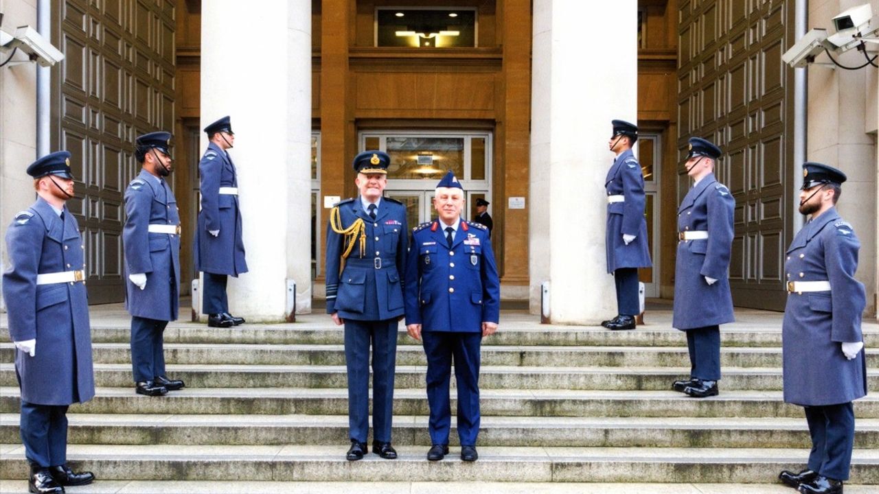 Hava Kuvvetleri Komutanı Orgeneral Kadıoğlu'nun Birleşik Krallık Ziyareti