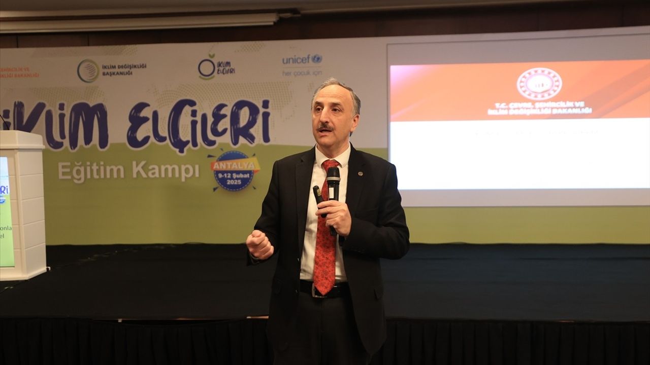 İklim Elçileri Eğitim Kampı Antalya'da Devam Ediyor