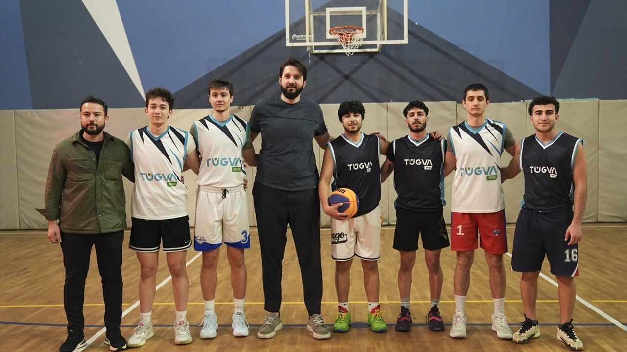 İstanbul'da TÜGVA'nın 3x3 Basketbol Turnuvası Başladı