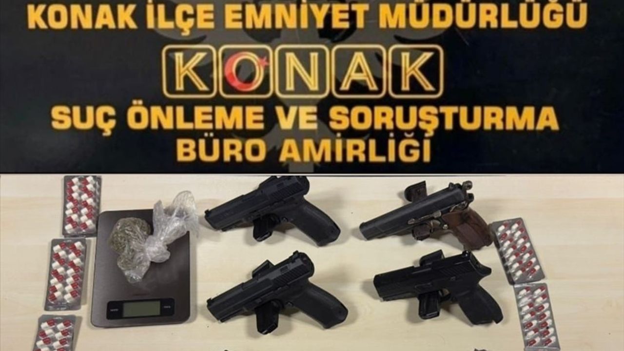 İzmir'de Evde Kenevir Yetiştiren Zanlı Tutuklandı