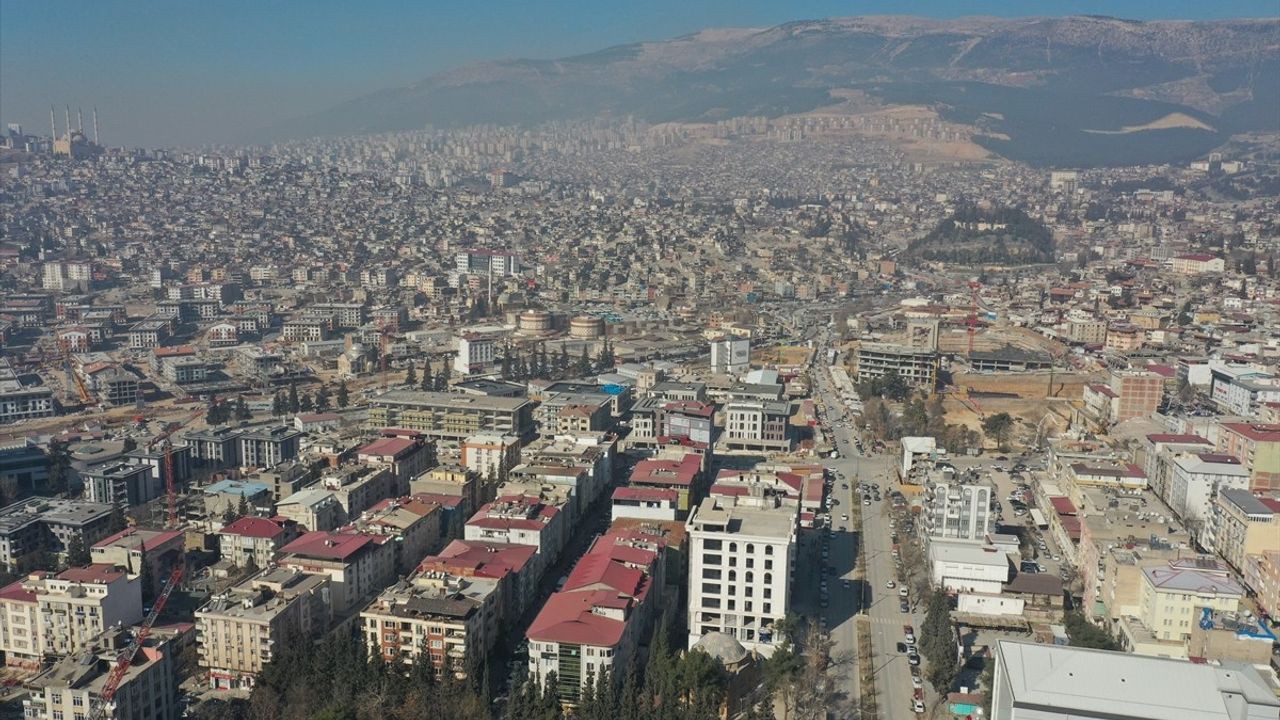 Kahramanmaraş'taki Deprem Felaketinin İki Yılı Havadan Görüntülendi