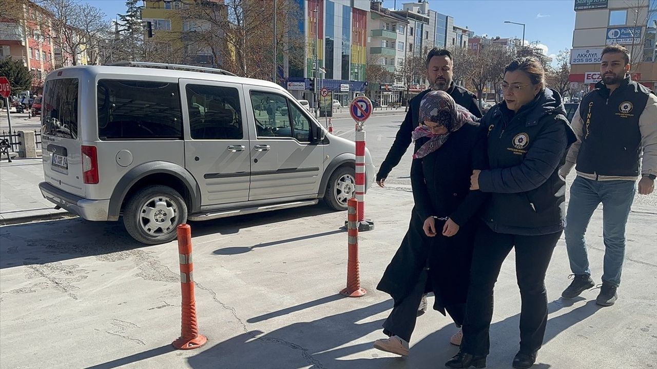 Konya'da Eşini Bıçaklayarak Öldüren Kadın Gözaltında