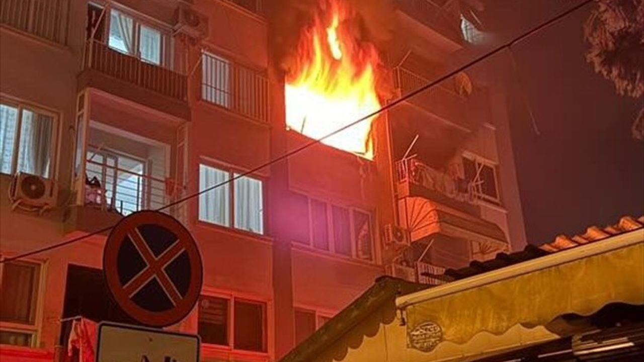 Mersin'de yangın faciası: 1 ölü