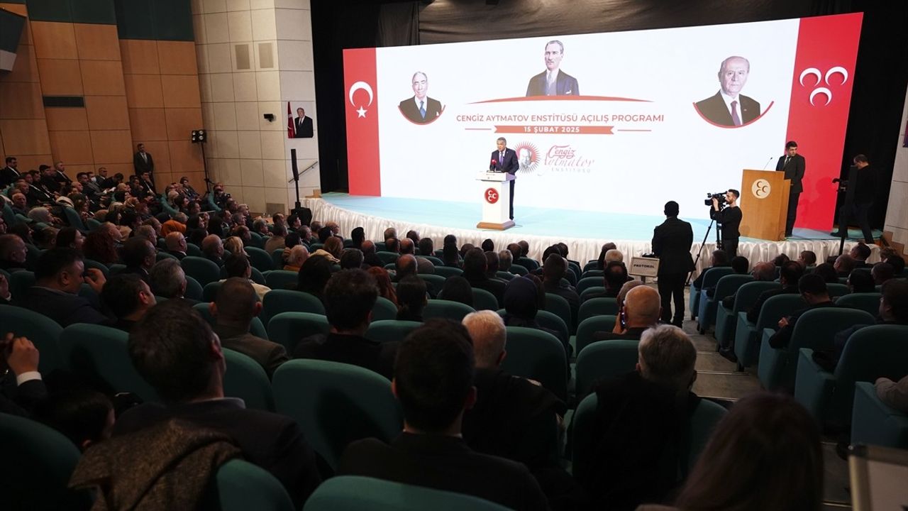MHP'nin Cengiz Aytmatov Enstitüsü Açıldı