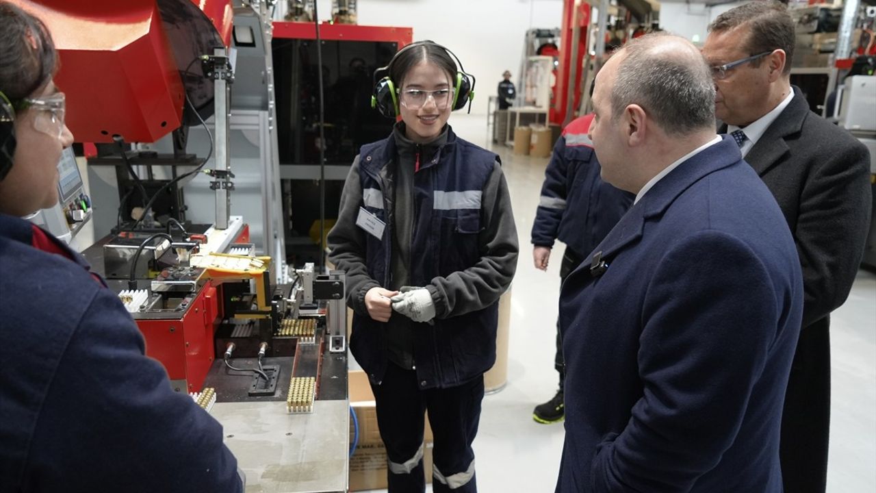 Mustafa Varank TMA Savunma Fişek Fabrikası'nı Ziyaret Etti