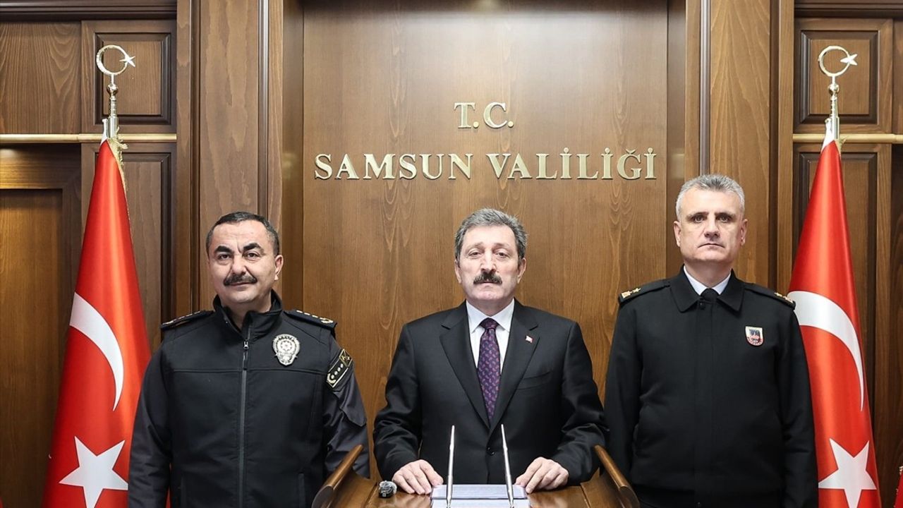 Samsun'da Asayiş ve Güvenlik Verileri Açıklandı