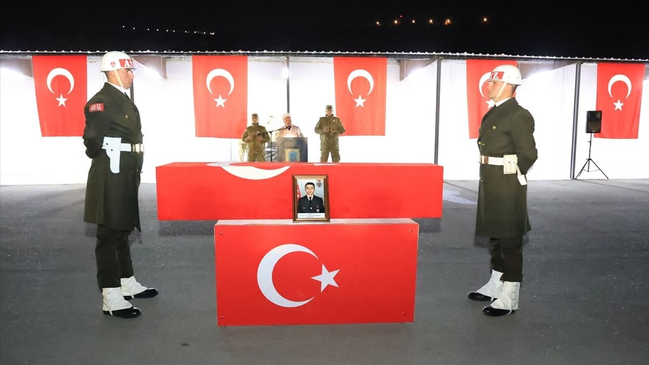 Şehit Piyade Uzman Çavuş Mustafa Bazna Düzce'de Defnedildi