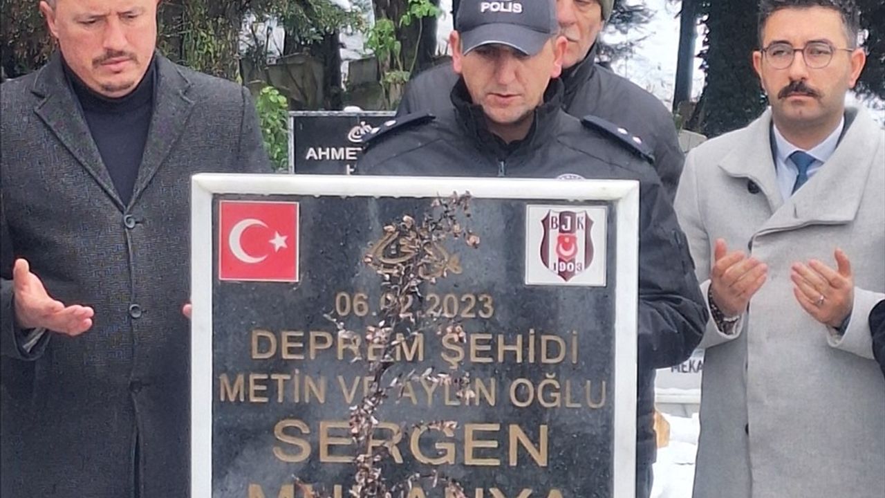 Sergen Mudanya, Zonguldak'ta Mezarı Başında Anıldı