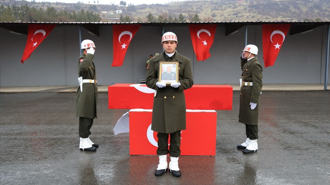 Şırnak'ta Şehit Binbaşı Yetişen İçin Tören Düzenlendi