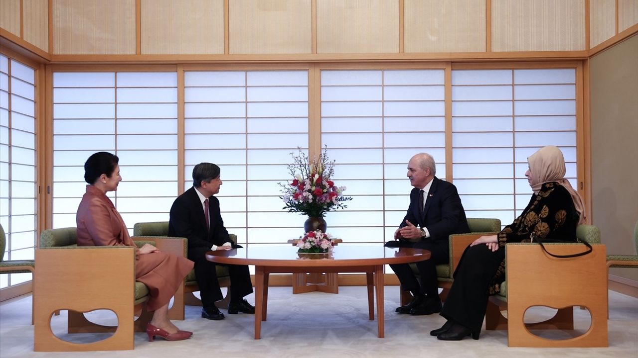 TBMM Başkanı Numan Kurtulmuş, Japonya İmparatoru Naruhito ile Bir Araya Geldi