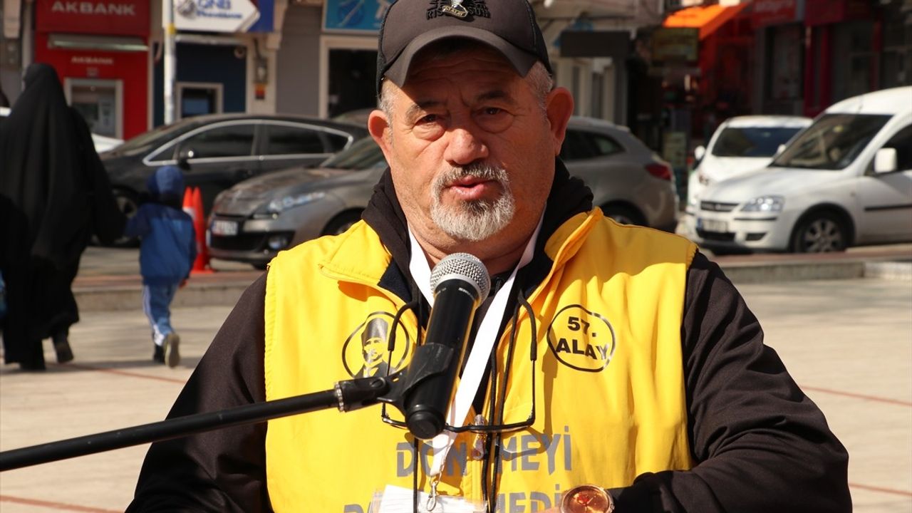 Tekirdağ'da 57. Alay Sancak Devir Teslim Töreni