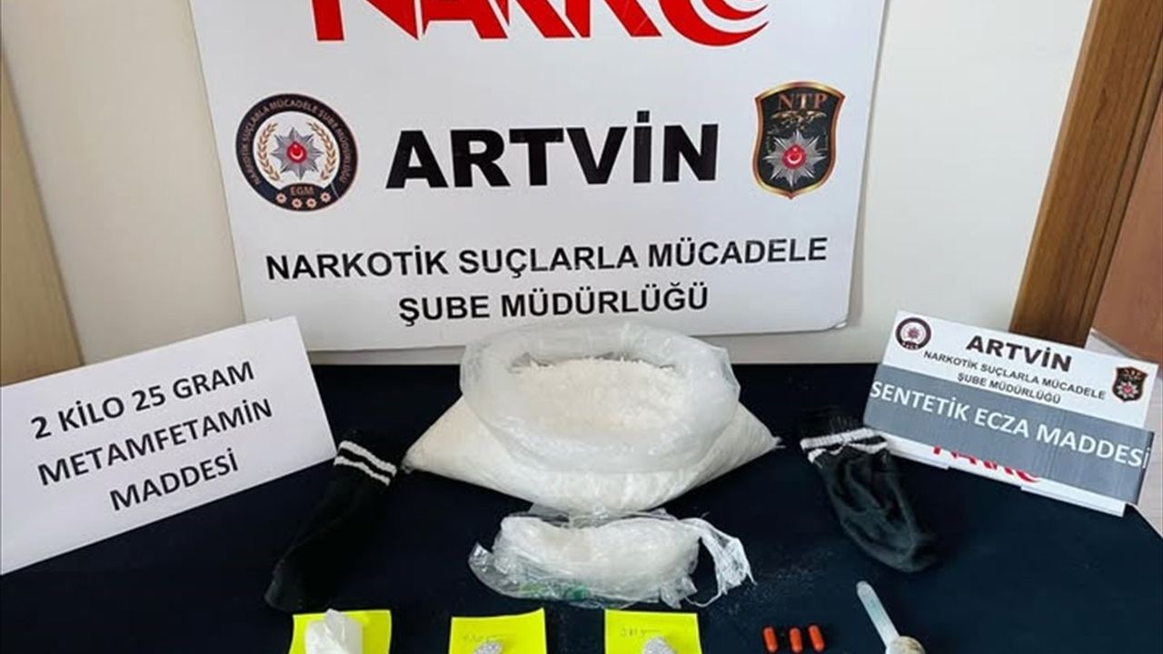 Artvin'de Uyuşturucu Operasyonu: 4 Kişi Tutuklandı