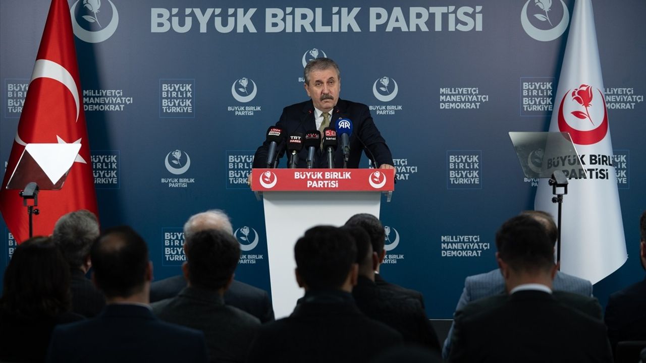 BBP Genel Başkanı Destici'den İmamoğlu Açıklamaları