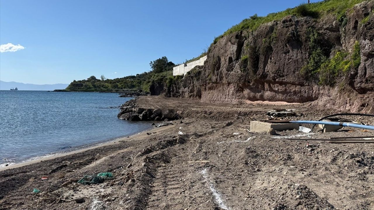 Bodrum'da Denize Dolgu Yapan Firmaya Cezai İşlem Uygulandı