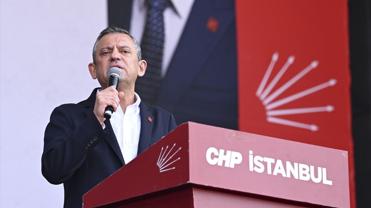 CHP'nin Maltepe'deki Ekrem İmamoğlu Mitingi