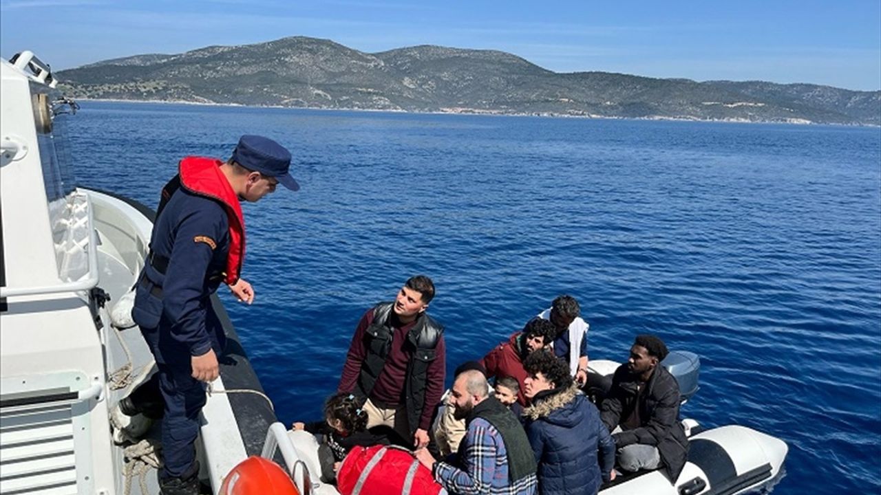 İzmir'in Menderes Bölgesinde Düzensiz Göçmen Yakalandı