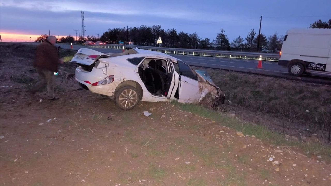 Kırklareli'nde Trafik Kazası: 1 Ölü, 1 Yaralı