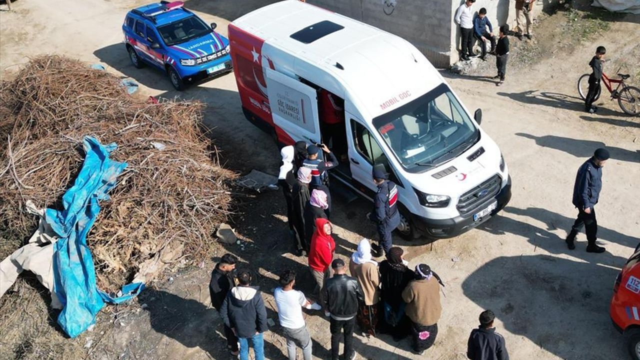 Mersin'de Düzensiz Göçmen Operasyonu