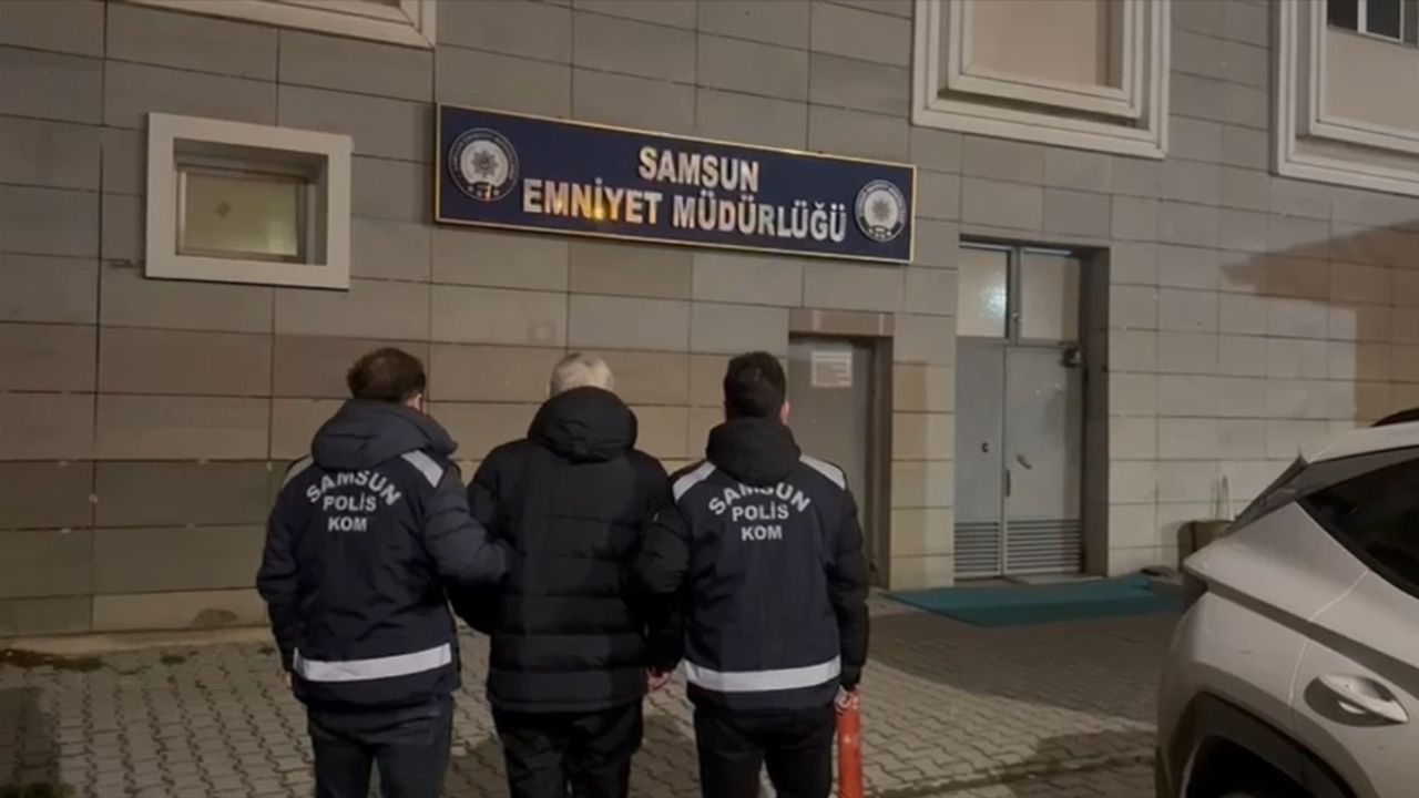 Samsun'da Kırmızı Bültenle Aranan Hükümlü Yakalandı