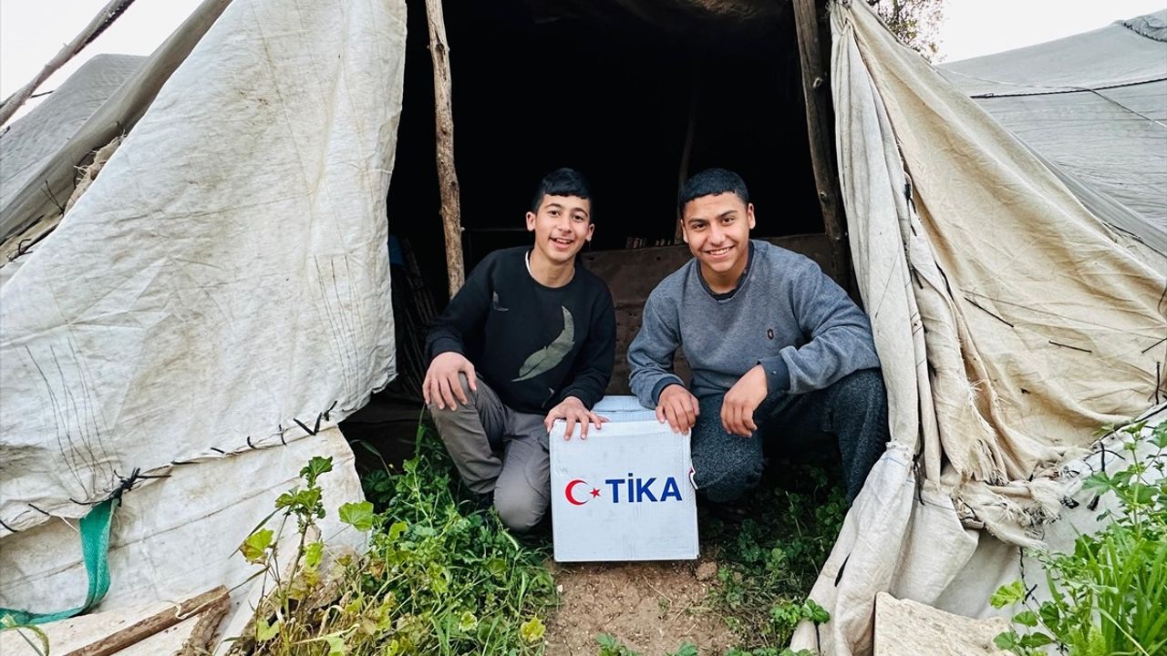 TİKA'dan Filistinli Türkmenlere Ramazan Desteği