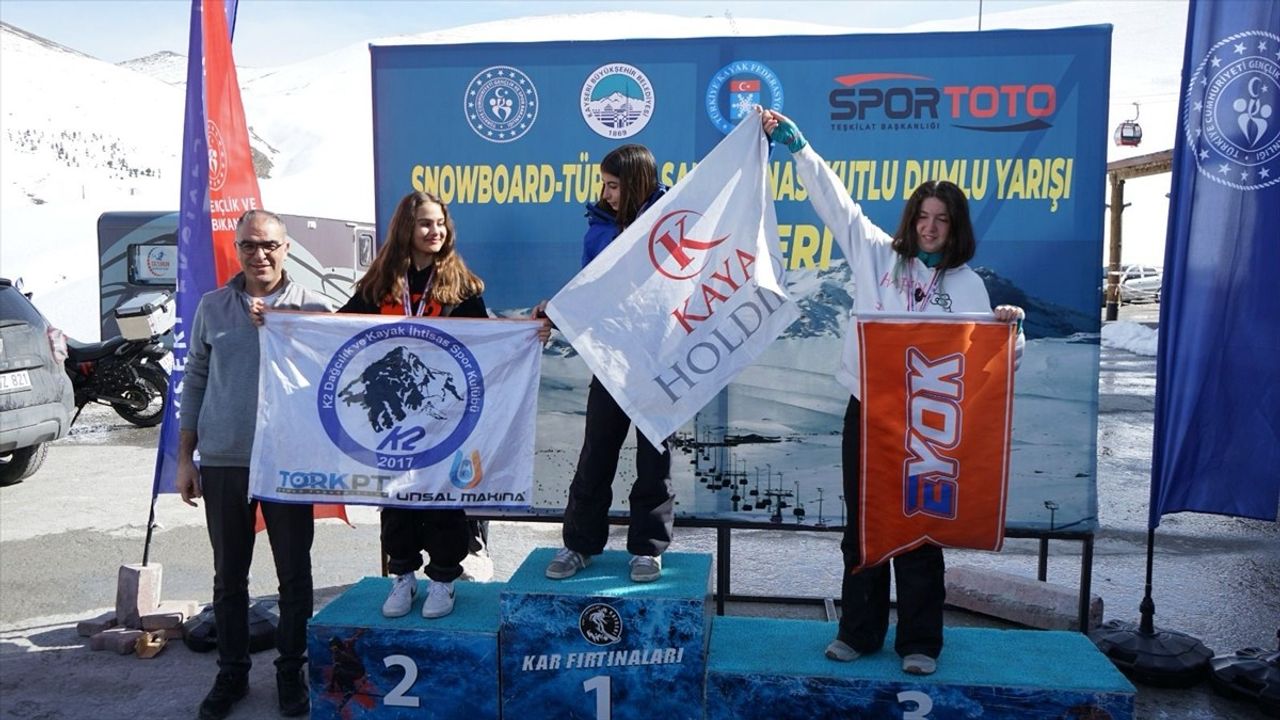 Türkiye Snowboard Şampiyonası Sonuçlandı