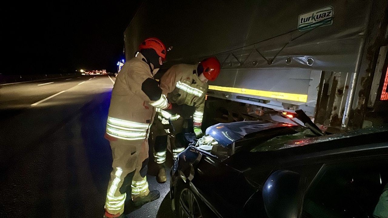 Anadolu Otoyolu'nda Kaza: Ağır Yaralı