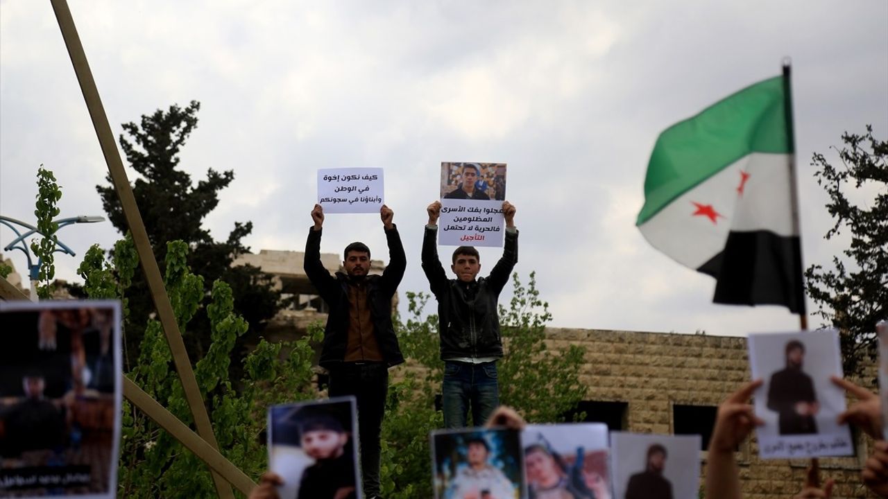 Halep’te PKK/YPG Protestosu: Kayıp Ailelerin Yürek Yakan Çağrısı