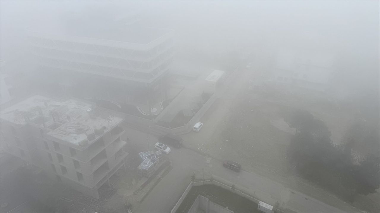 Samsun'da Yoğun Sis Etkisi