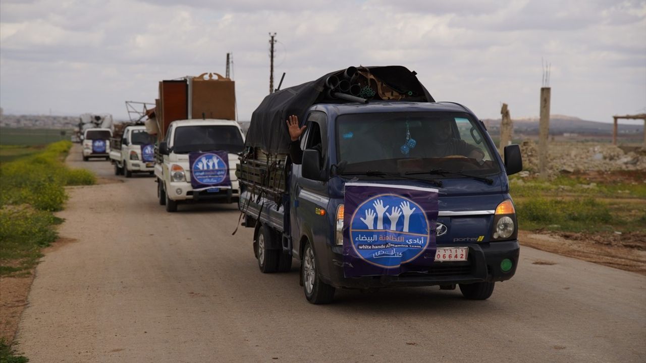 Suriye'nin Kuzeyinde Dönüş Sevinci: Siviller Evlerine Dönmeye Başladı