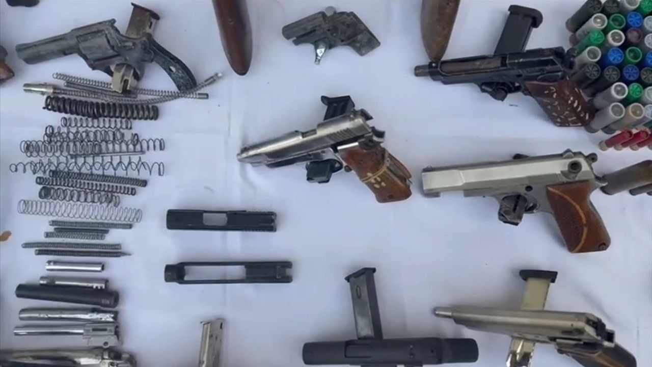 Tekirdağ'da Ruhsatsız Silah Operasyonu