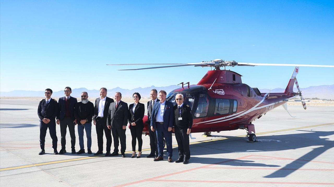 Türkiye ile KKTC Arasında Yeni 'Taksi Helikopter' Seferleri Başladı