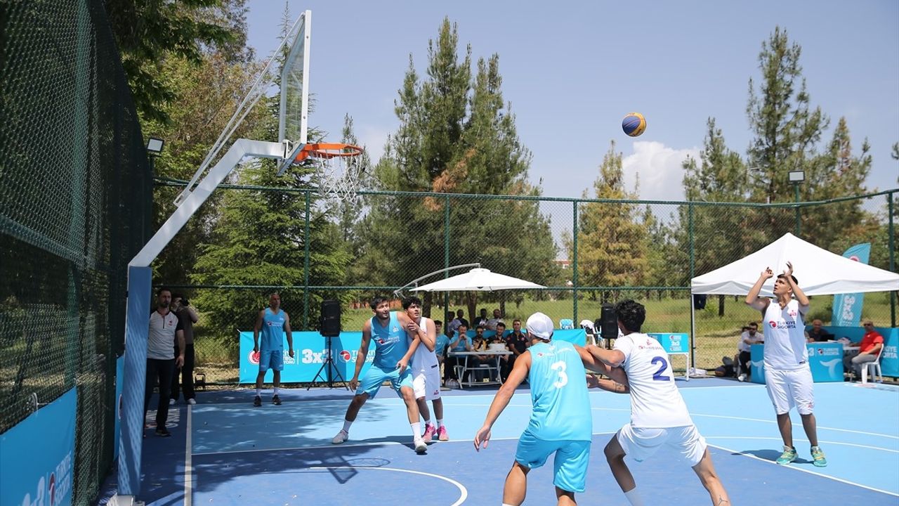 Adıyaman'da Türkiye Sigorta 3x3 Basketbol Turnuvası Şampiyonu Belli Oldu