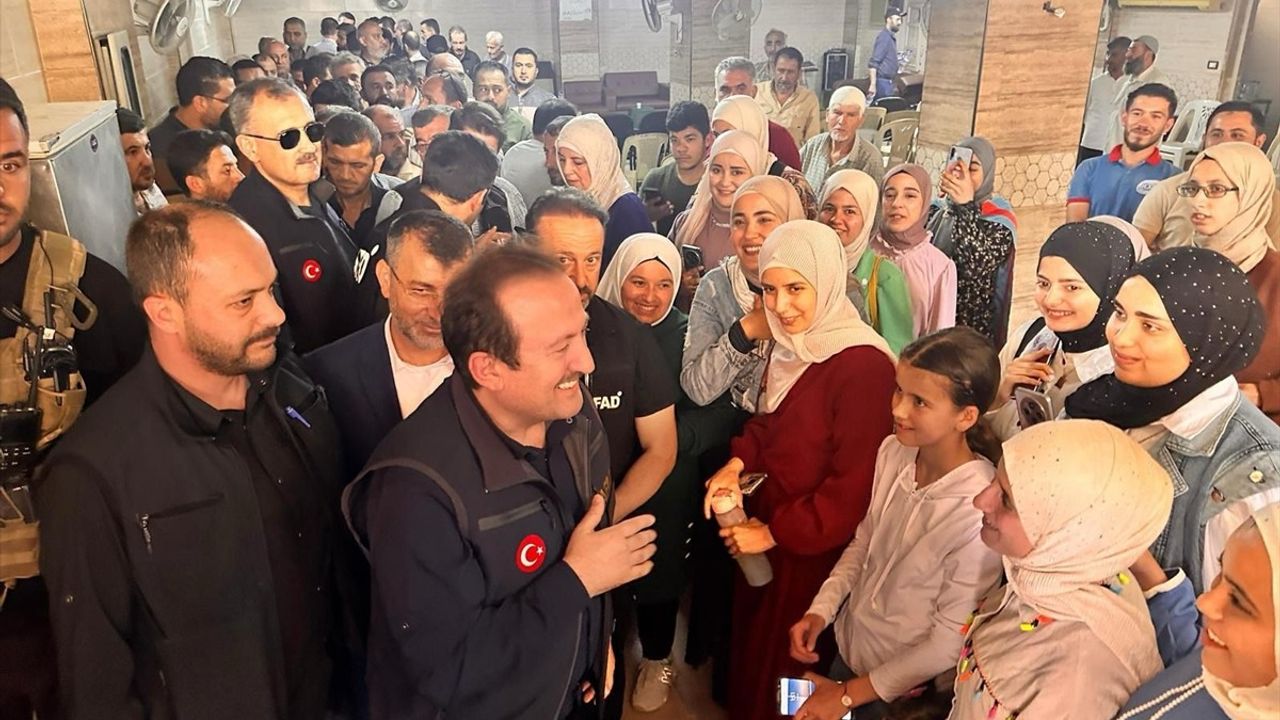 AFAD Başkanı Pehlivan, Lazkiye Valiliği'ni Ziyaret Etti