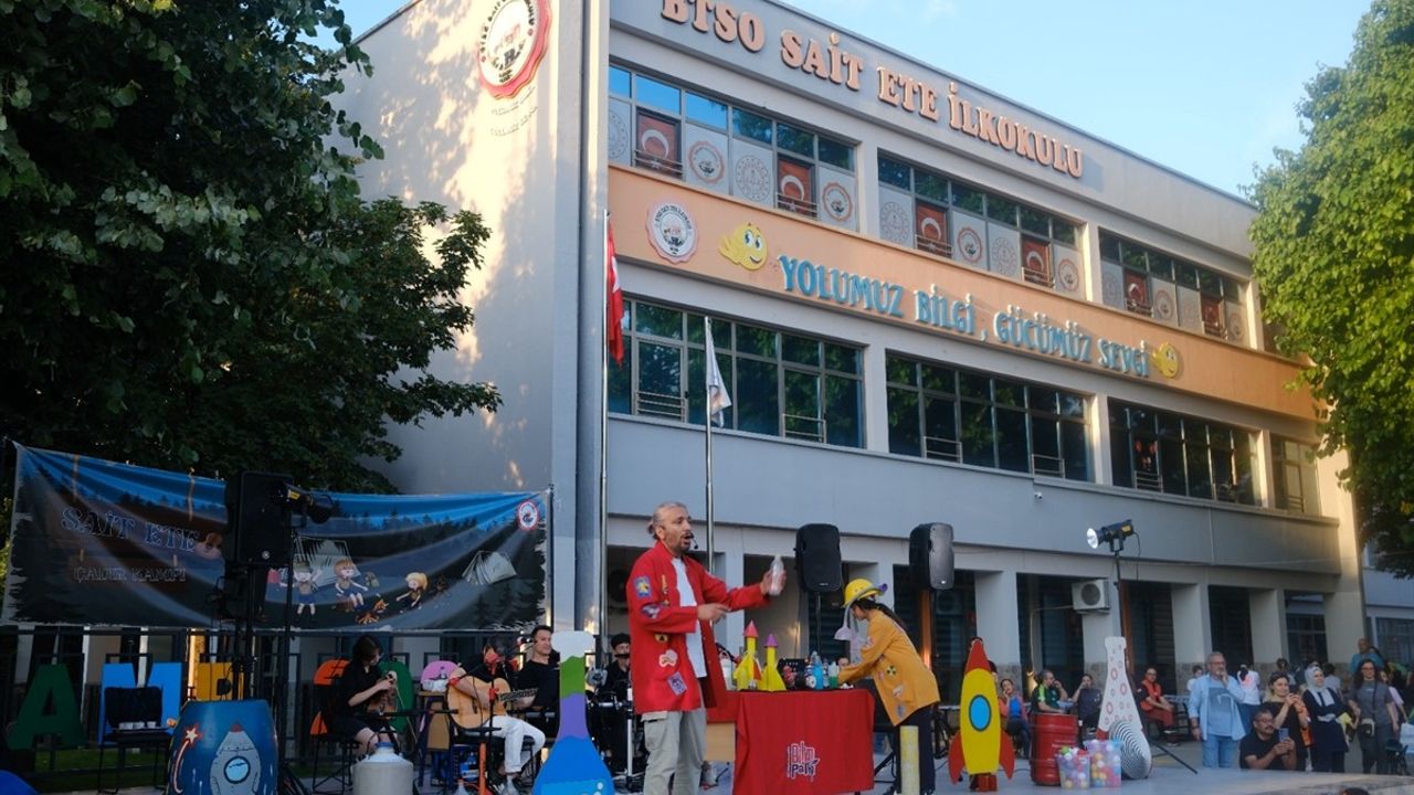 Bursa'da Eğlence Dolu Bir Çadır Kampı Etkinliği