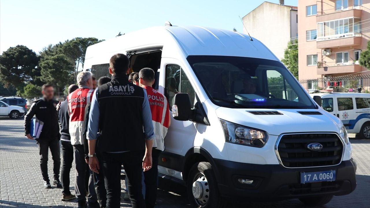 Çanakkale'de Dolandırıcılık Operasyonu: 7 Zanlı Tutuklandı