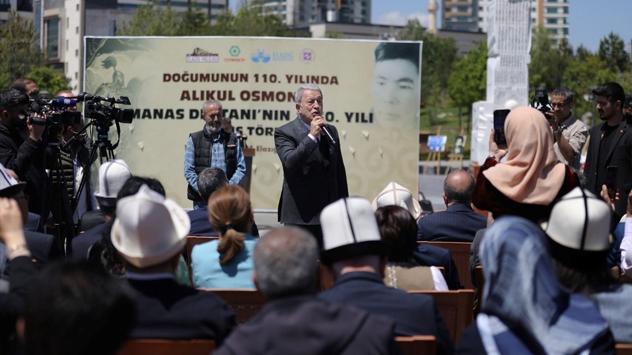 Elazığ'da Alıkul Osmonov ve Manas Destanı Anıldı