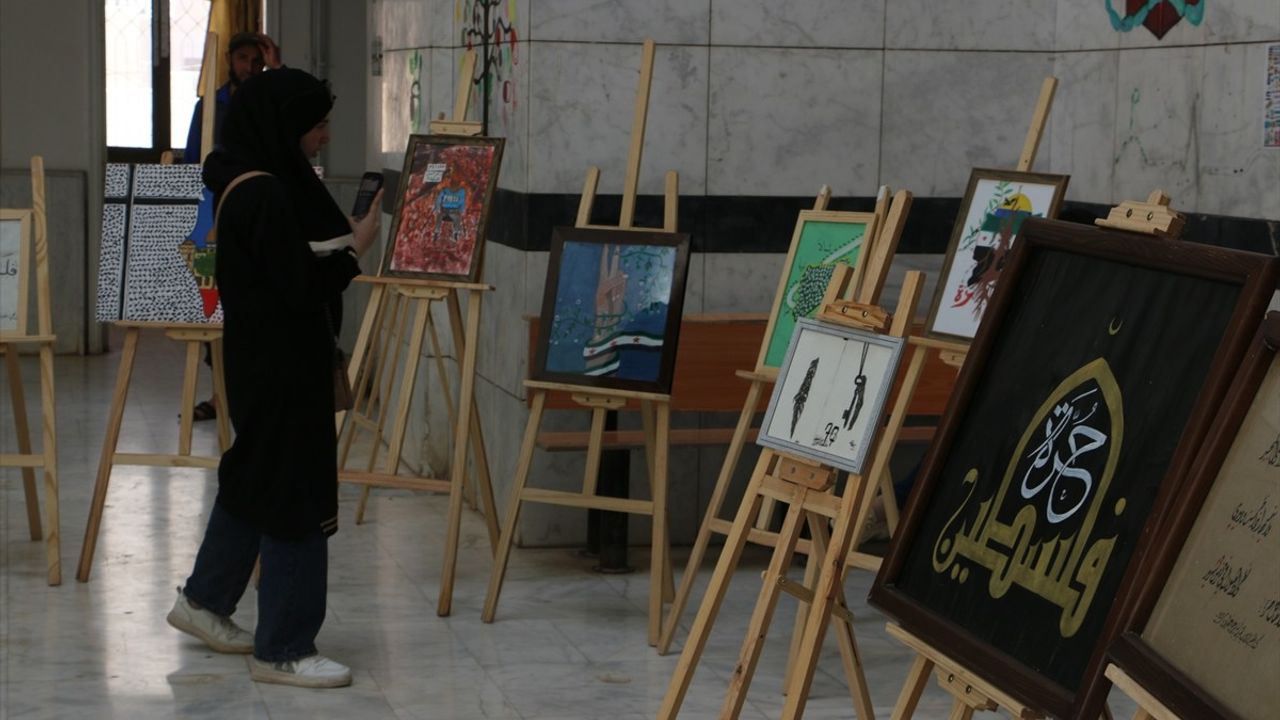 İdlib Üniversitesi'nden Gazze'ye Destek Etkinliği