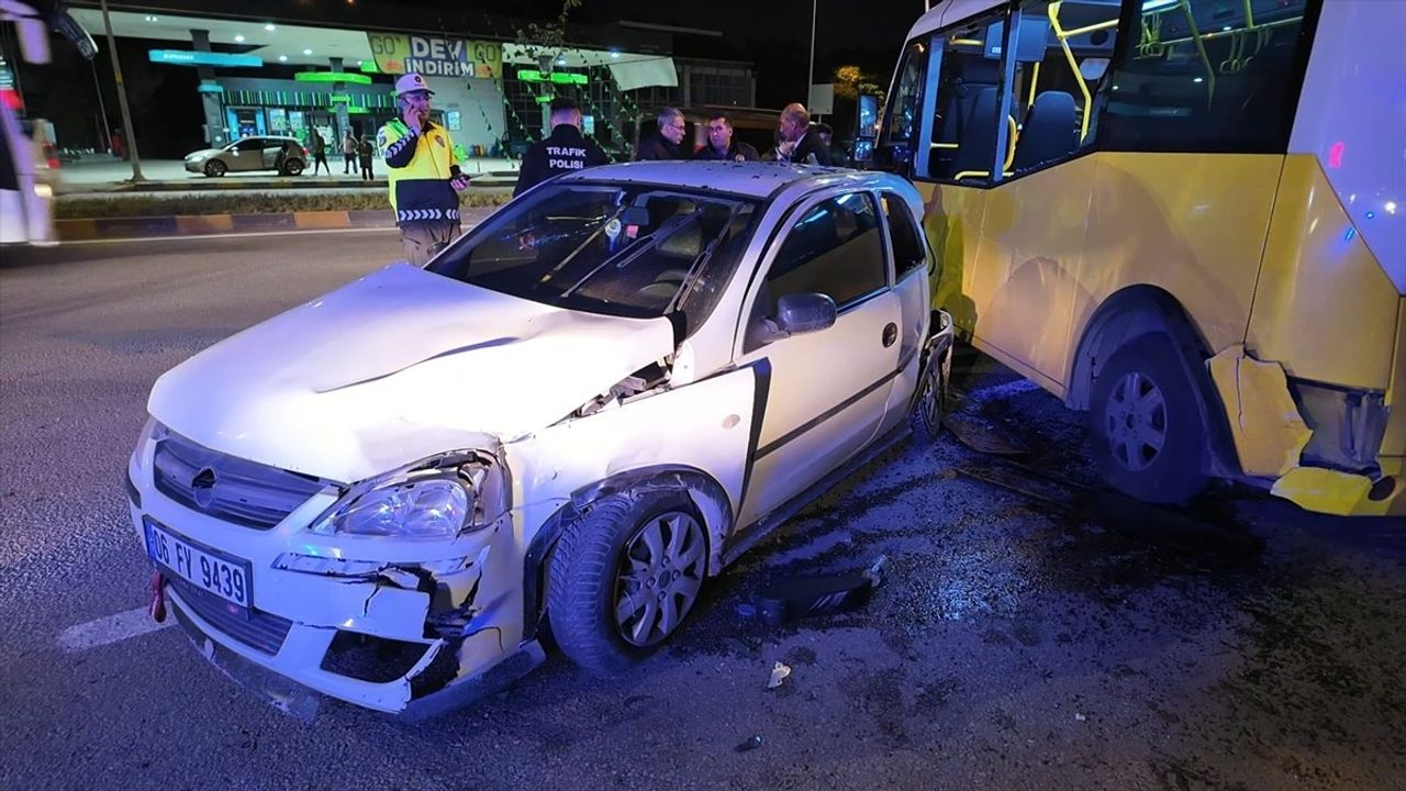 Karabük'te Alkollü Sürücünün Kazası: 2 Yaralı